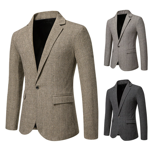 Men's Fashion Casual Suit Coat