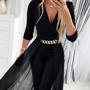 Women's Elegant Black Out Jumpsuit