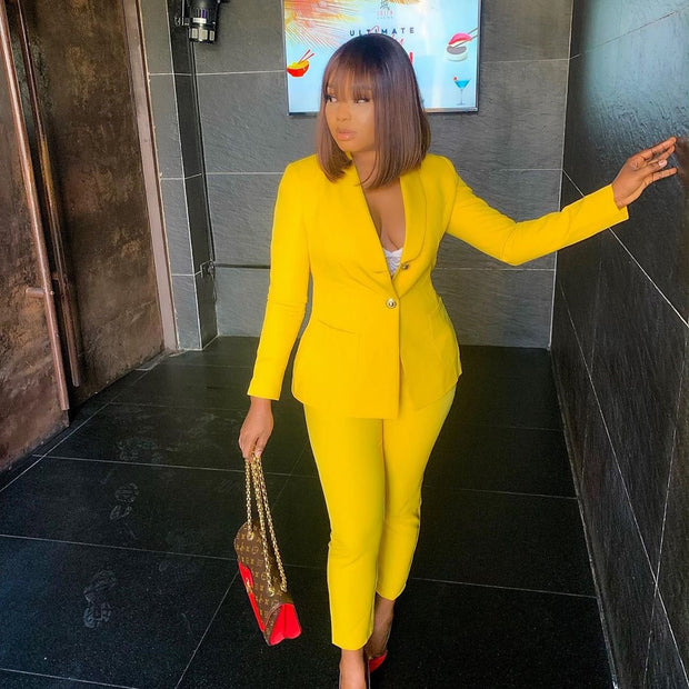 Women's Fashion Leisure Two-Piece Set Suit