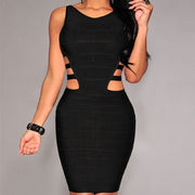 Sexy Cold Medina Black Sexy Sleeveless Dress