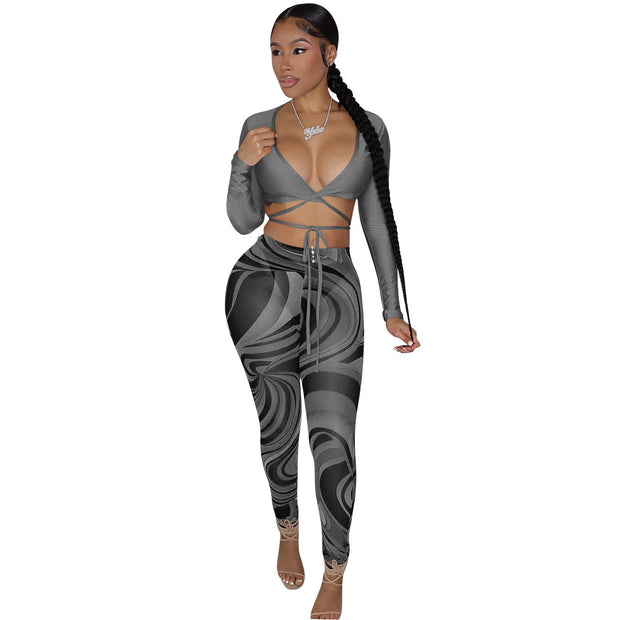 It's Like a Heat Wave Two-Piece Set