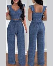 Cool, Calm & Collected 2-Piece Pants Set