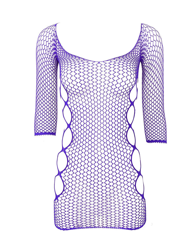 Jacquard Suspender Sexy Net