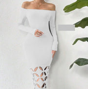 Elegant X-Ray Vision Bodycon Dress