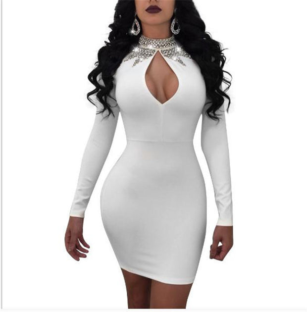 Women's Long Sleeve Sexy Dress