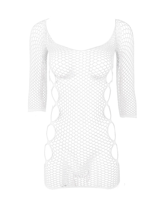 Jacquard Suspender Sexy Net