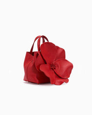 French Style Petal Flower Tote Bag One Shoulder Crossbody