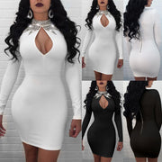 Women's Long Sleeve Sexy Dress