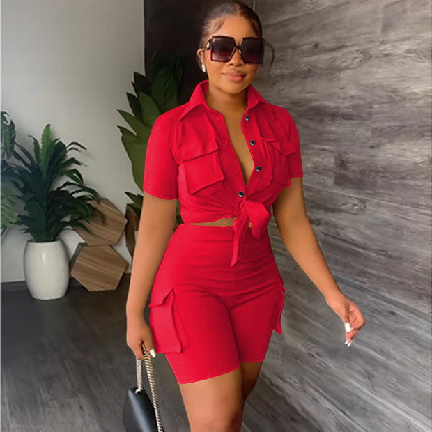 Women's Power Pocket 2-piece Short Set