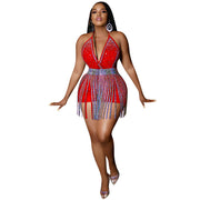 Savage Elegance Two-Piece Jumpsuit