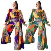 Fashion Sexy Print Jumpsuit