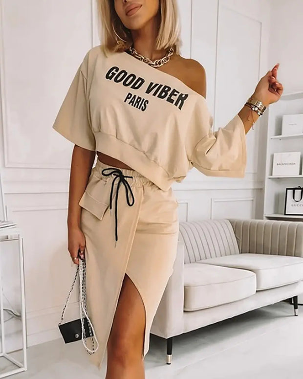 Women's Paris Vibes 2-Piece Suit