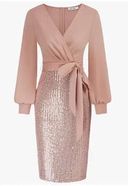Sheath Fishtail Off-the-Shoulder Evening Dress
