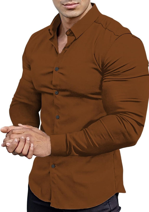 Men's Business Non-ironing Professional Anti-Wrinkle Casual Shirt