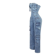 Women's Danty Denim Jumpsuit