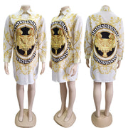 Women's Fashionista Shirt Dress