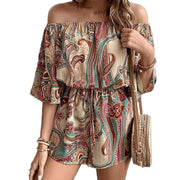 Ethnic Printed One Piece Shorts