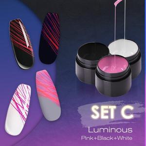 Manicure Luminous Nail Art Spider Nail Gel UV Nail Polish