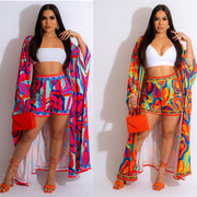Spring/Summer Opal Bloom Two-Piece Short Set