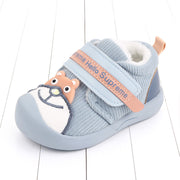 Plush baby indoor shoes