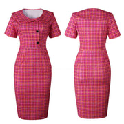 Women's Elegant Peppermint Patty Dress