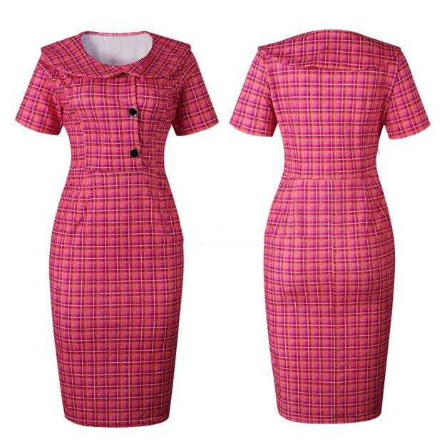 Women's Elegant Peppermint Patty Dress