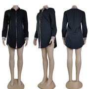 Women's Berry Bur Shirt Dress