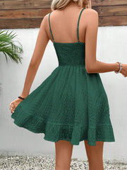 Women's Bridgeton Solid Color Ruffle Cami Dress
