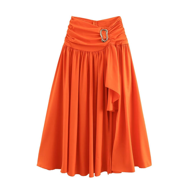 Women's Exotic Tube Top Long Sleeve Top Mid-length Dress Set