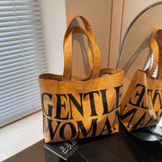 Casual "Gentle Woman" Large Tote Purse