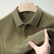 New Men's Fashion Casual Short Sleeved Polo Shirt