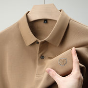 New Men's Fashion Casual Short Sleeved Polo Shirt