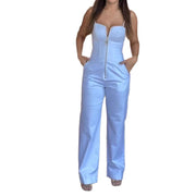 Women's Summer Pocket Jumpsuit