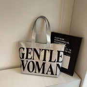 Casual "Gentle Woman" Large Tote Purse