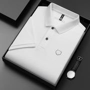 New Men's Fashion Casual Short Sleeved Polo Shirt