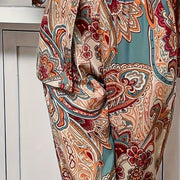 Women's Summer in Paisley 2-Piece Pants Suit