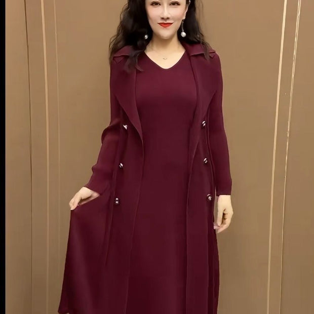 New Arrival Elegant Dress & Coat Dress