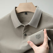 New Men's Fashion Casual Short Sleeved Polo Shirt