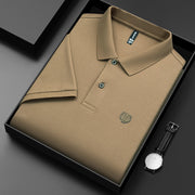 New Men's Fashion Casual Short Sleeved Polo Shirt
