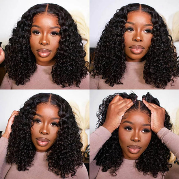 Ladies Human Hair Natural Look Lace Wig