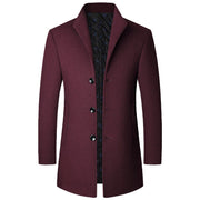 Autumn And Winter Casual Woolen Coat Men