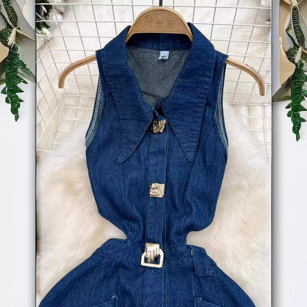 Women's Denim Blue Crush Dress