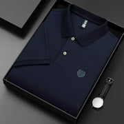 New Men's Fashion Casual Short Sleeved Polo Shirt