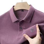 New Men's Fashion Casual Short Sleeved Polo Shirt