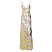 Women's Fashion Personalized Bronzing Sling Dress