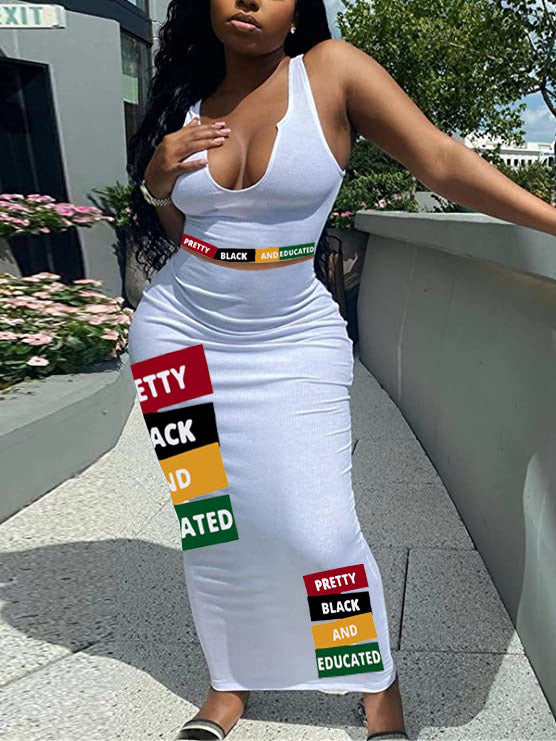 Pretty, Black & Educated Summer 2-Piece Skirt Set