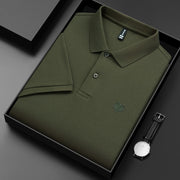 New Men's Fashion Casual Short Sleeved Polo Shirt