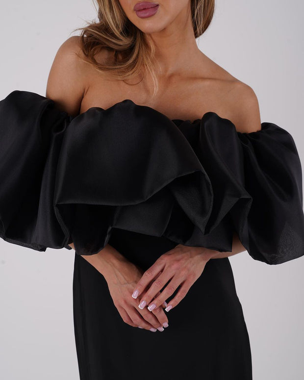Elegant Off-Shoulder 2-Piece Women Skirt Set