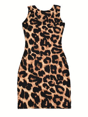 Ladies Leopard Welcome to the Jungle Dress