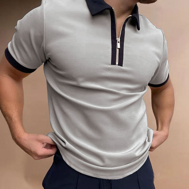 Men's Polo Shirt Men Solid Polo Shirts Brand Men Short-Sleeved Shirt Summer Shirt Man Clothing